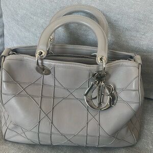 Christian Dior Granville Polochon leather Bag